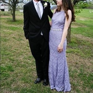 Lavender/ Light purple PROM DRESS